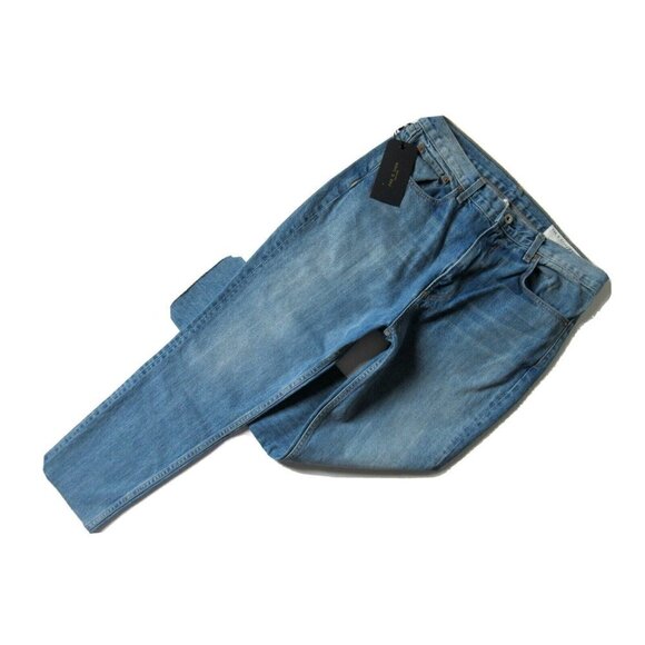 NWT rag & bone /JEAN High Rise Ankle Skinny in Helena Raw Hem Rigid Jeans 30 - Picture 1 of 8